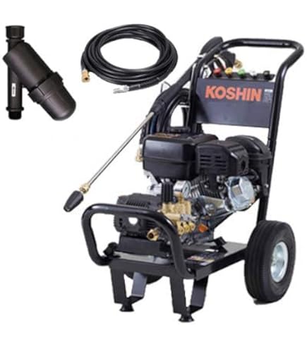 新品 工進(KOSHIN)エンジン式高圧洗浄機14MPa据置タイプJCE-140 Amazon | 【10m延長ホースセット】工進 エンジン式高圧洗浄機